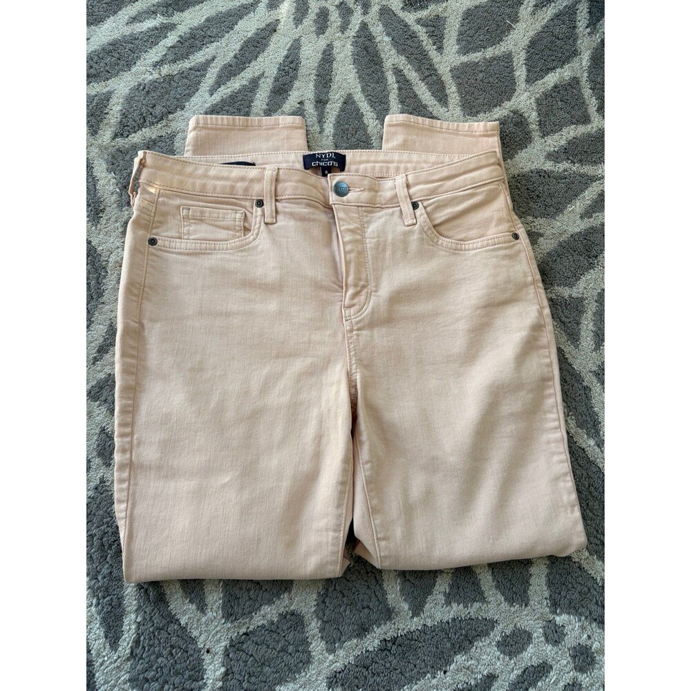 Light Pink NYDJ for Chico’s Skinny Ankle Jeans